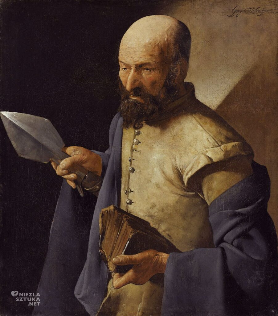 Georges de La Tour, Św. Tomasz z piką | ok. 1635, Luwr