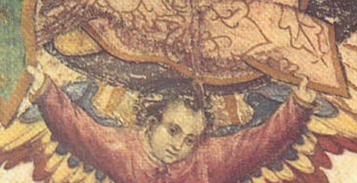 Matka Boża z Guadalupe - fragment: anioł